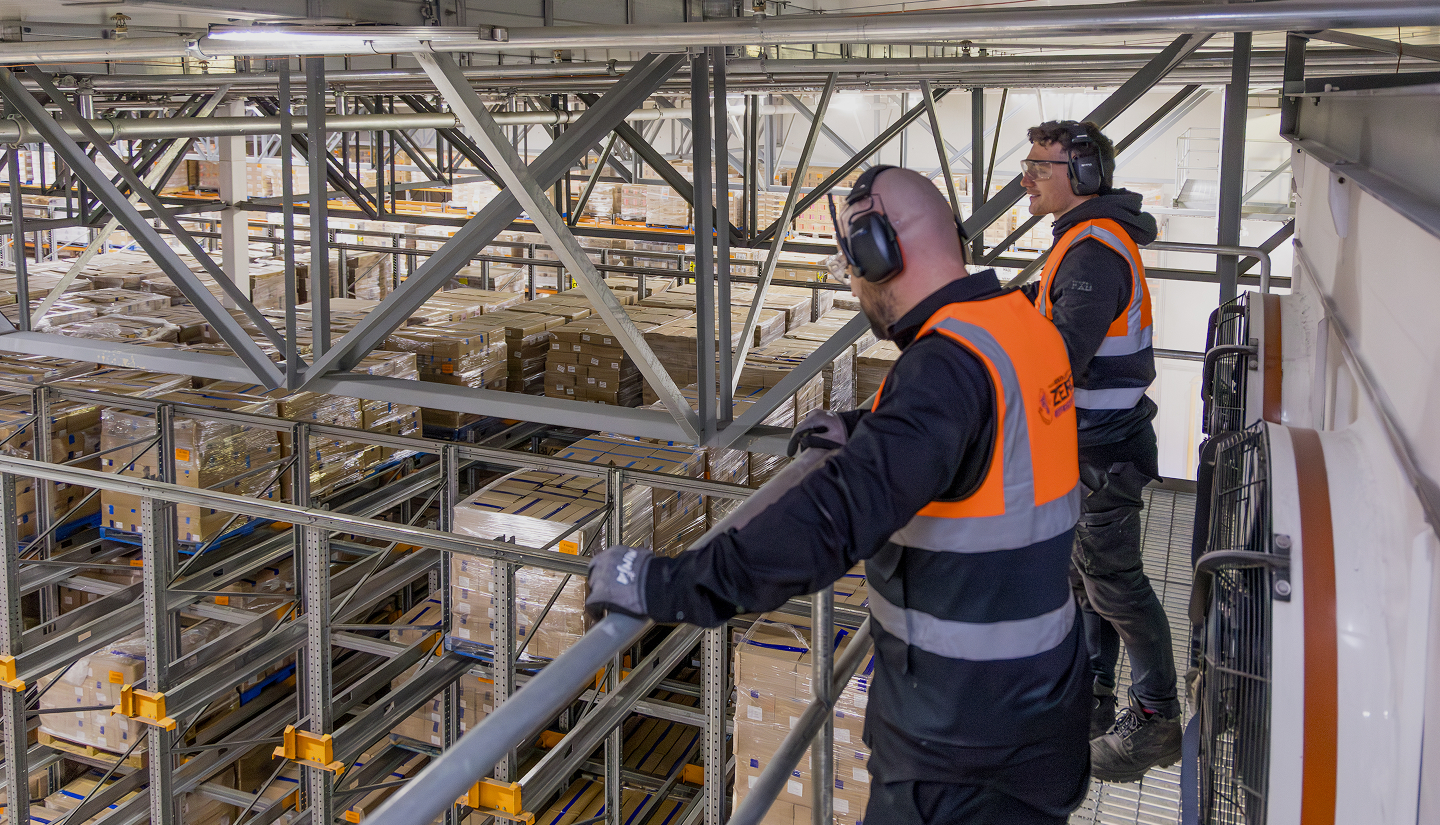 High-Clearance Warehouse Freezer